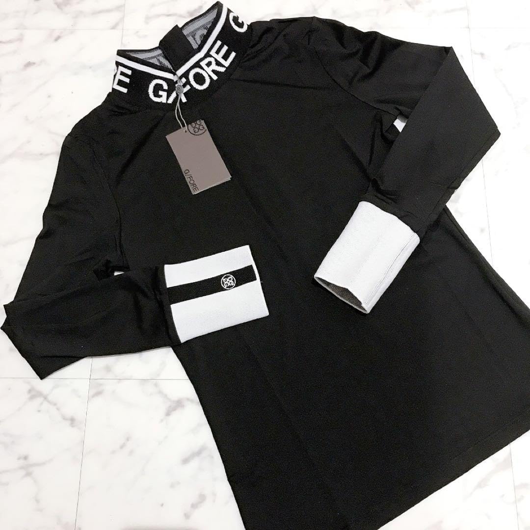 ゴルフ G/FORE レディース 長袖 トップス シャツ（ブラック） シャツ（ブラック） ファッション ゴルフ ジーフォア レディース 長袖